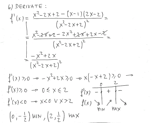 Studio di funzioni - Esercizio 28 Studio di funzioni 28 b