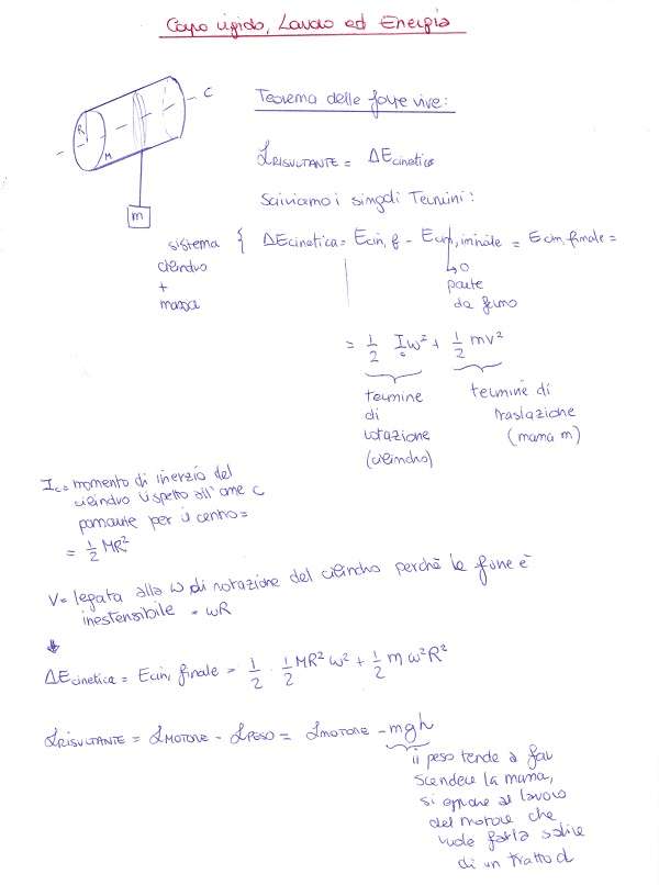 Corpo rigido - Esercizio 7 Corpo rigido Esercizio 7a