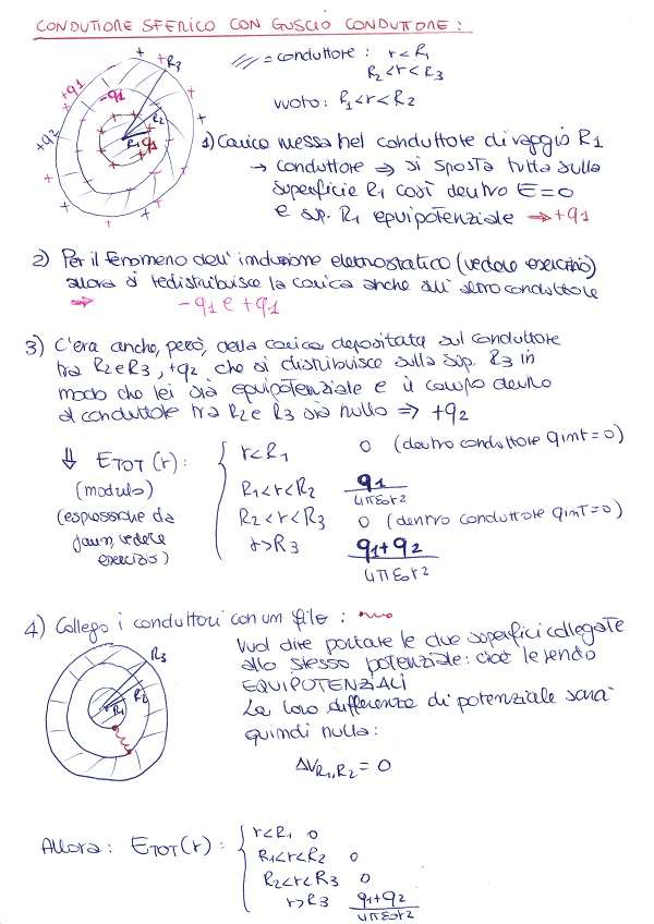 Conduttori - Esercizio 3 conduttori Esercizio 3a